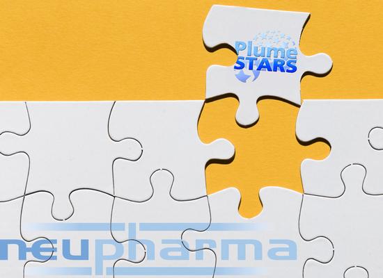 Neupharma annuncia di avere acquisito il  15 % di PlumeStars