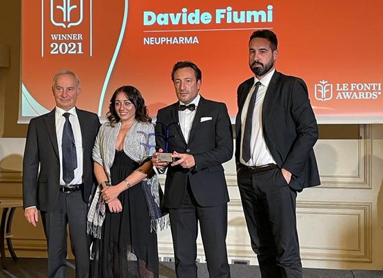 Neupharma premiata da Le Fonti Awards 2021